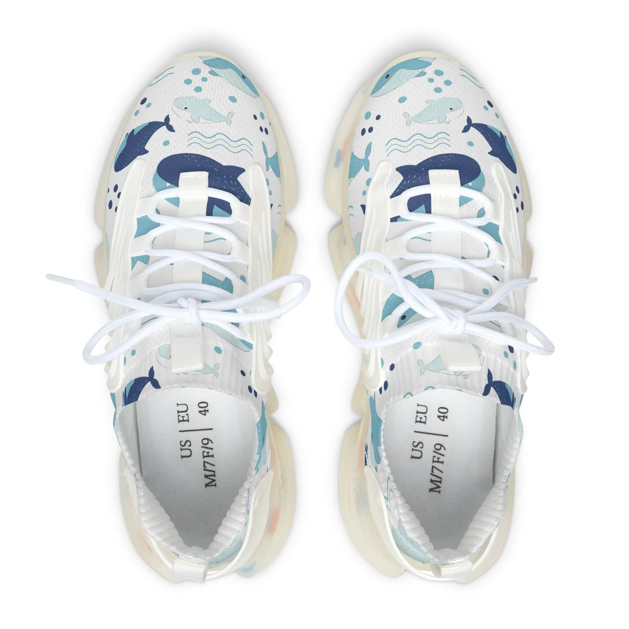 Whales Women's Mesh Sneakers